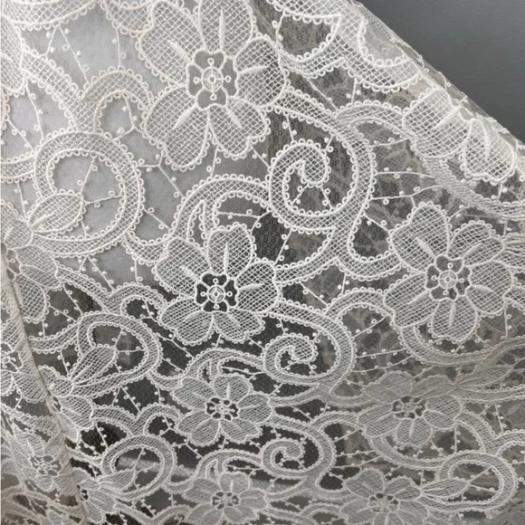 Victorias Secret Dream Angels Lace Kimono Robe sz XS/S Duster Open Front Coverup - Picture 8 of 11